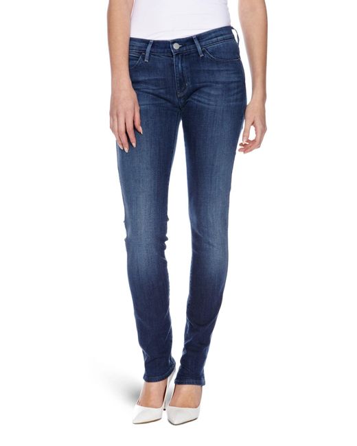 Wrangler Corynn Olive Extract Skinny Jeans Blue W32 Inxl32 In