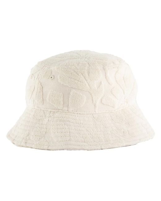 Billabong Natural Jacquard Bucket Hat Ivory for men