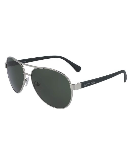 Calvin Klein Black Ck19316s-045 Ck19316s-045 Fashion 60mm Silver Sunglasses for men