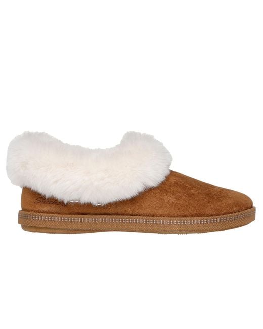 Skechers Brown Cozy Campfire Winter Nights Slippers