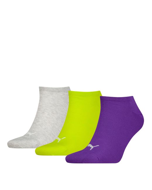 PUMA Purple Sneaker Socks