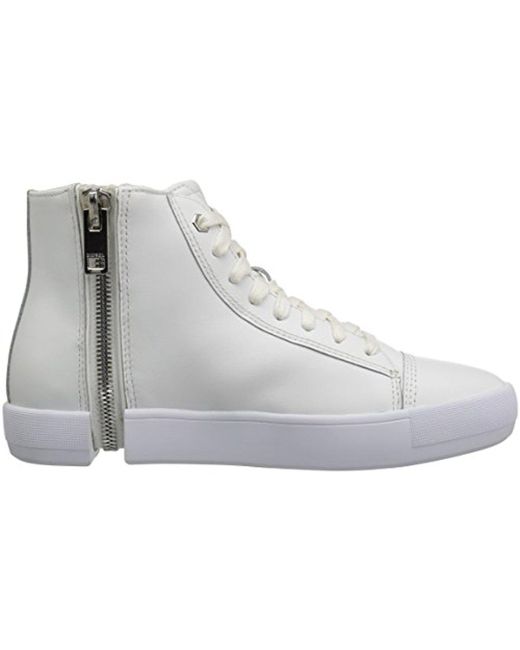 DIESEL Zip-round S-nentish W Fashion Sneaker in White - Lyst