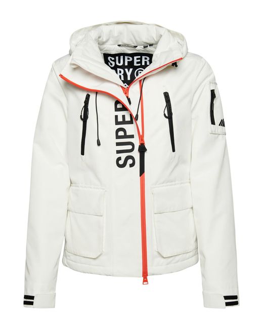 Superdry White Ultimate Windcheater A2-wind Family