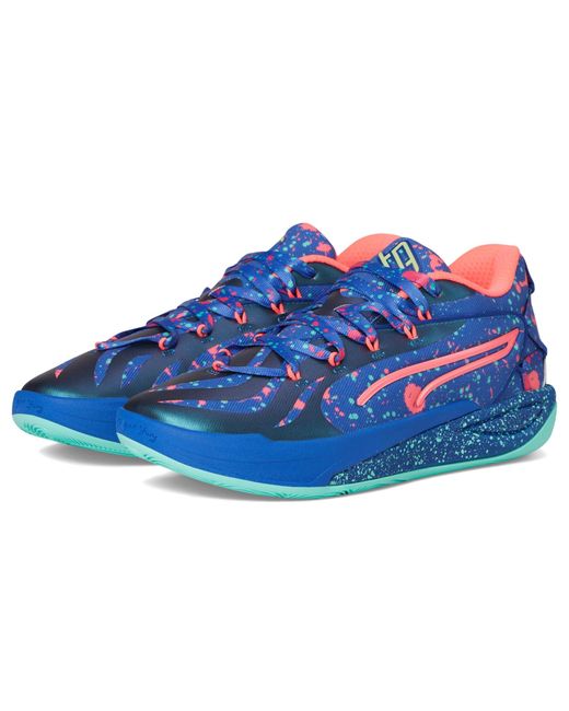 PUMA Blue Stewie Basketball Shoes Sneaker
