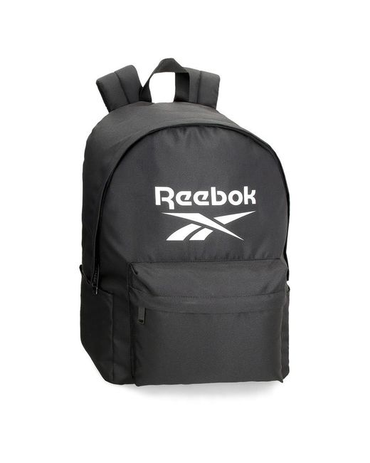 Reebok Gray Ashland Backpack Black 31.5x45x15cm Polyester 21.26l By Joumma Bags