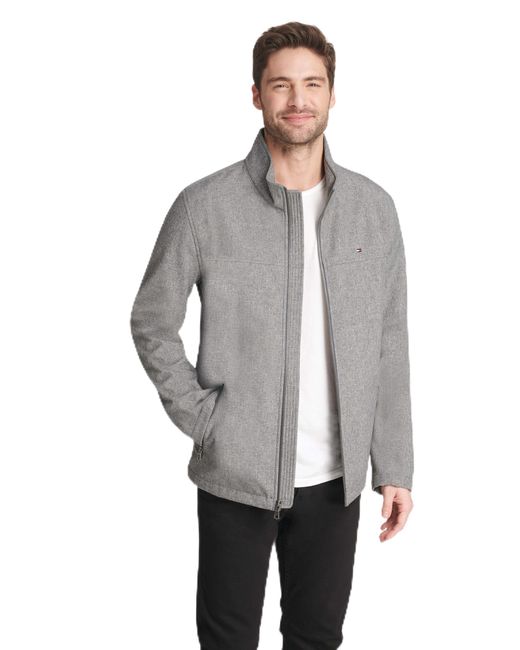Tommy Hilfiger Gray Active Soft Shell Jacket for men