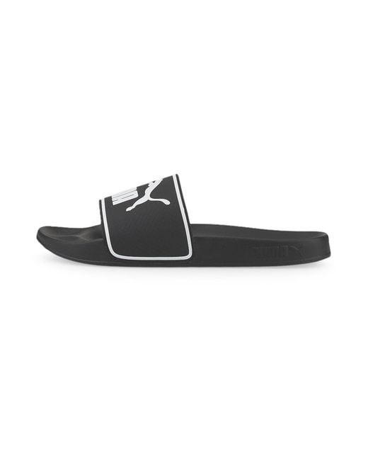 PUMA Black Leadcat 2.0 Sliders