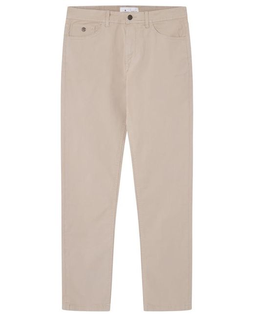 SPRINGFILED Pantalón 5 bolsillos ligero color slim lavado Springfield de hombre de color Natural