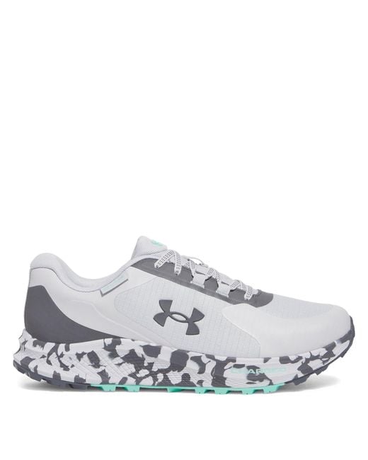 Under Armour Gray Bandit Trail 3 Running Shoes S Grey/castlerock 8 Uk for men