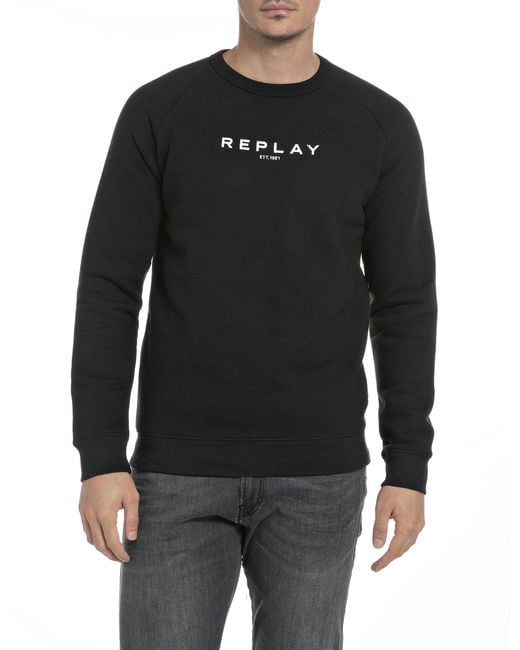 M6139L.000.21842 Maillot de survêtement Replay pour homme en coloris Black