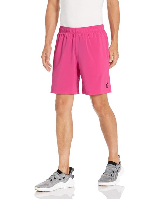 Reebok Pink Crossfit Austin Ii Shorts for men
