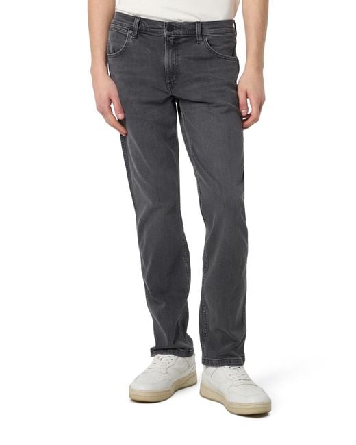 Wrangler Gray Greensboro Jeans for men
