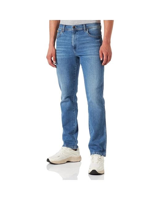 Wrangler Regular Fit - Blau - New Favorite W29-W50 in Blue für Herren