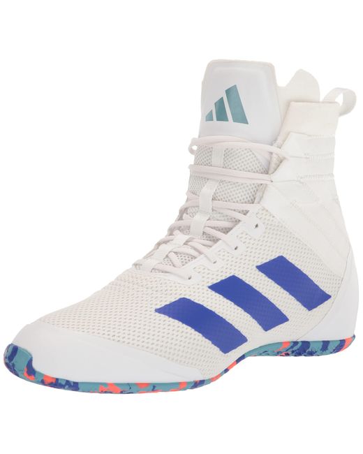 adidas Speedex 18 Boxing Shoe in White | Lyst