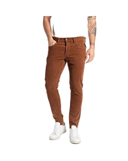 Replay Brown Willbi Jeans for men
