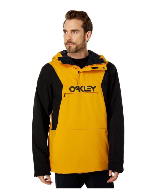 Oakley Tnp Tbt Insulated Anorak (Amber/Blackout) Clothing in