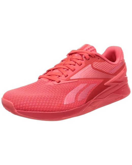 Reebok Red Adult Nano X3 Sneaker