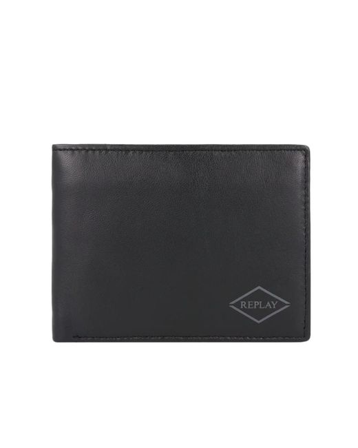 Portefeuille avec porte-monnaie FM5303.000.A3201A Replay pour homme en coloris Black