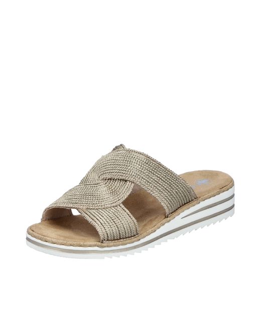 Rieker Brown V06R4 Pantolette