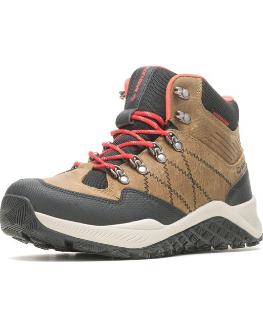 Wolverine Luton Mid Waterproof Hiker Hiking Boot in Black for Men Lyst