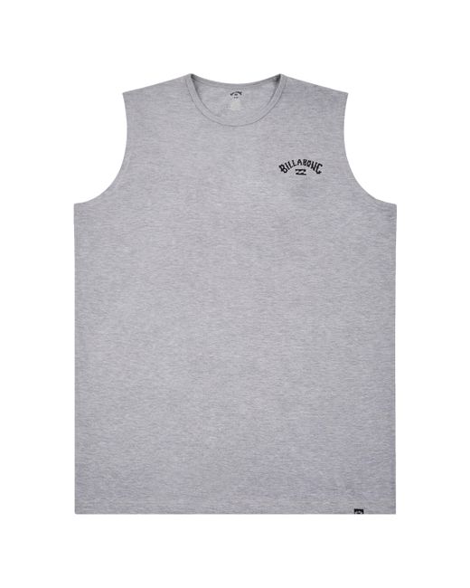 Billabong Gray Big And Tall Muscle Shirts For – Jersey Sleeveless Muscle T for men