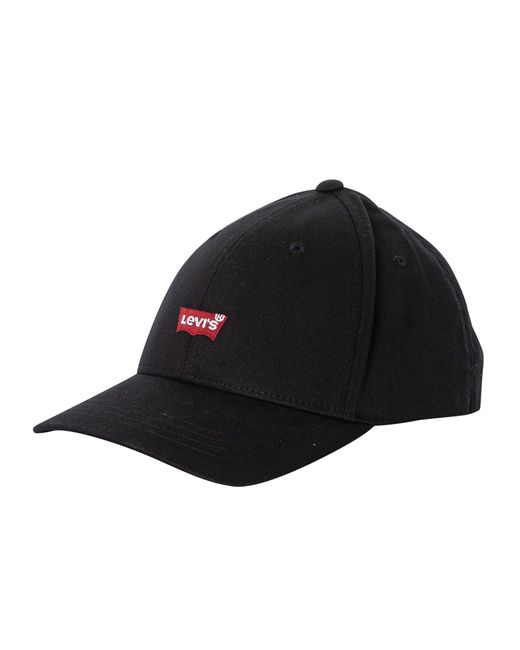 Levi's Housemark Flexfit Cap in Black für Herren