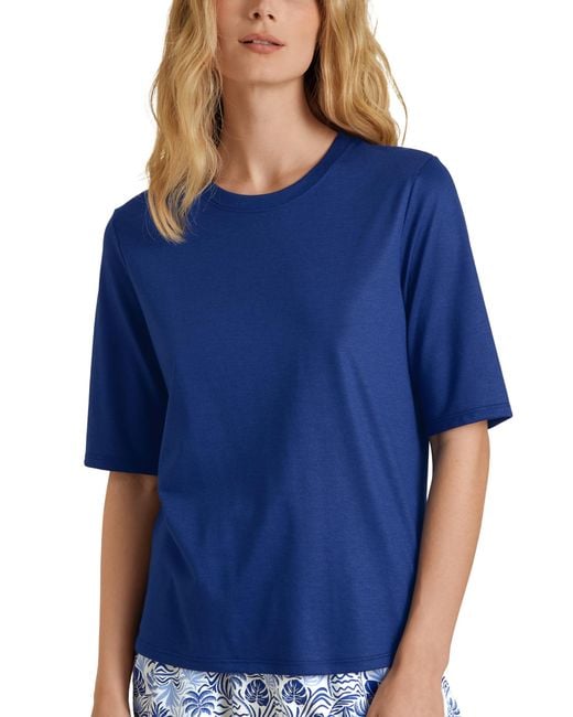 Favourites Serenity T-Shirt di Calida in Blue