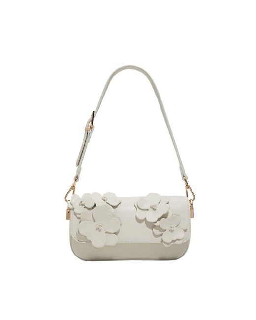 ALDO White Daisybouquet Crossbody-handbags