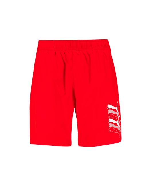 PUMA Red Shorts Swimwear for men