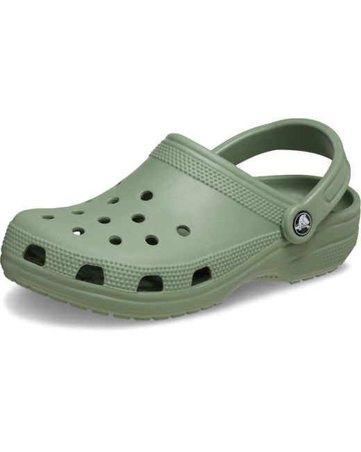 Crocs s Crocband Clog in Green Lyst UK