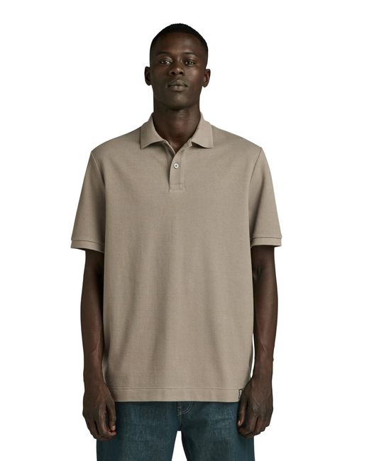 G-Star RAW Essential Poloshirt in Gray für Herren