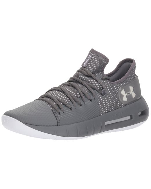 Under Armour Synthetic Hovr Havoc Low Basketball Shoes in Blush (Black