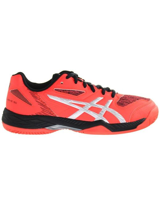 Asics Red Chaussures Femme Gel-padel Exclusive 5 Sg