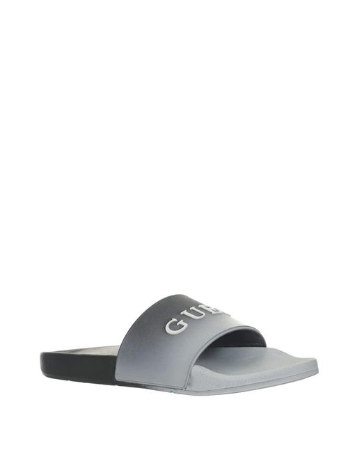 Guess Gray Euro Slide Sandal for men