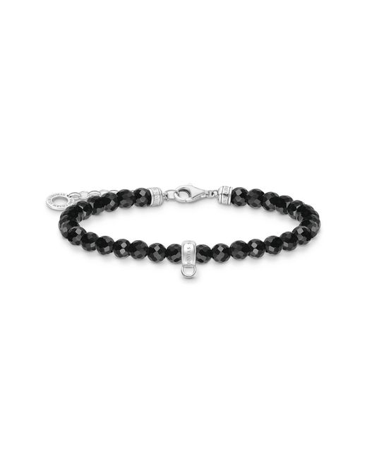 Thomas Sabo Bracelet With Black Pearls 925 Sterling Silver A2097-130-11