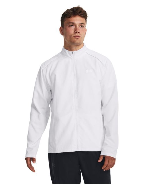 Under Armour White Launch Jacket for men