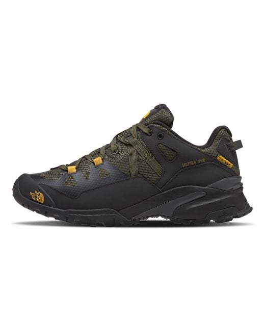 The North Face Black Ultra 112 Waterproof Hiking Shoes for men