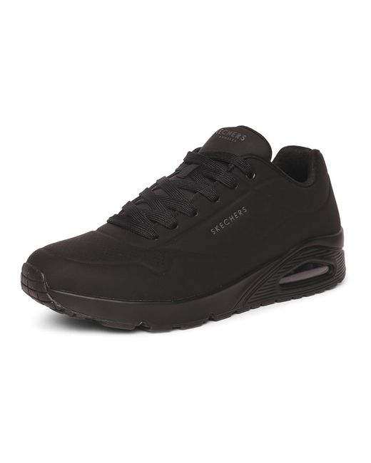Skechers Black Uno-stand On Air Oxford for men