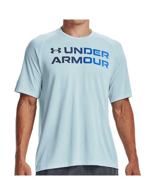 Under Armour T-shirt Voor in het Blauw voor heren | Lyst NL