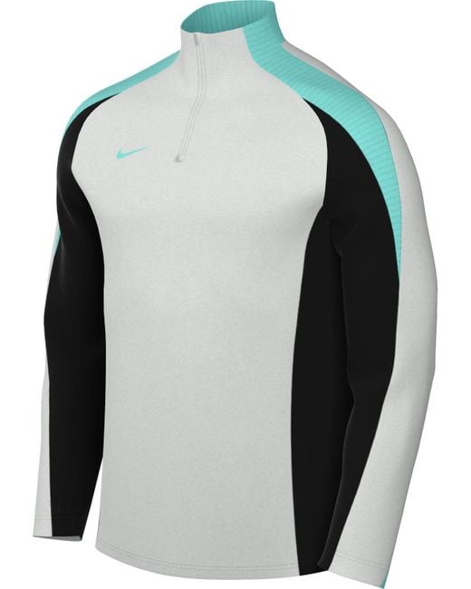 Nike Strike Dri-fit Voetbal-drill Top Met Halve Rip in het Black voor heren