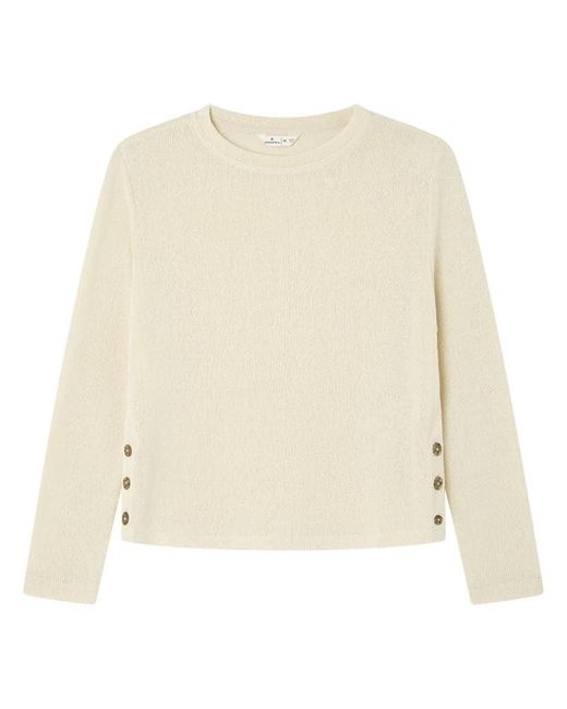Camiseta Multicolor XS Springfield de color Natural