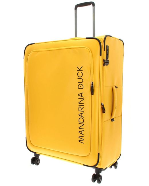 Mandarina Duck Eco Coated Exp Trolley XL Duck Yellow