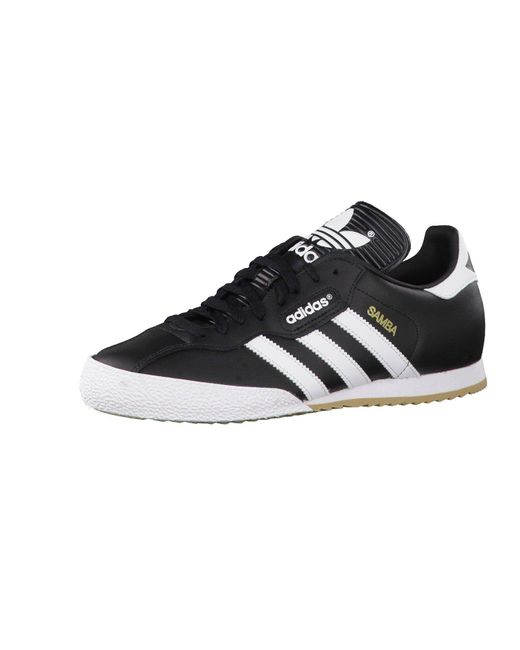 Adidas Samba super schwarz & weiß in Black für Herren