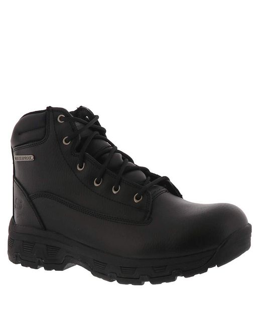 Skechers Black Morson- Sinatro Hiking Boot for men