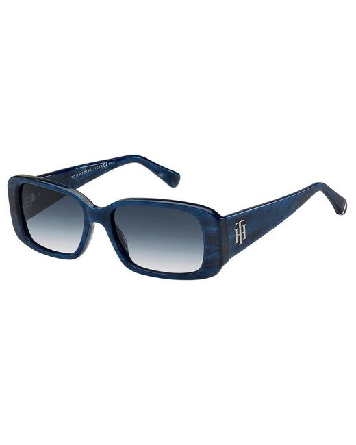 Tommy Hilfiger Th 1966/s Marbled Blue Men's Sunglasses