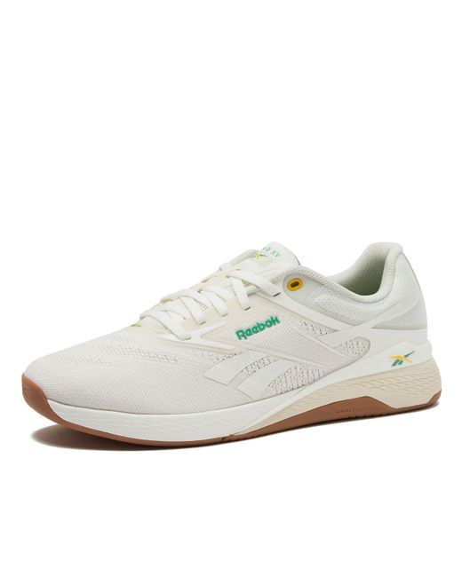 Reebok White Nano X5 S Shoes