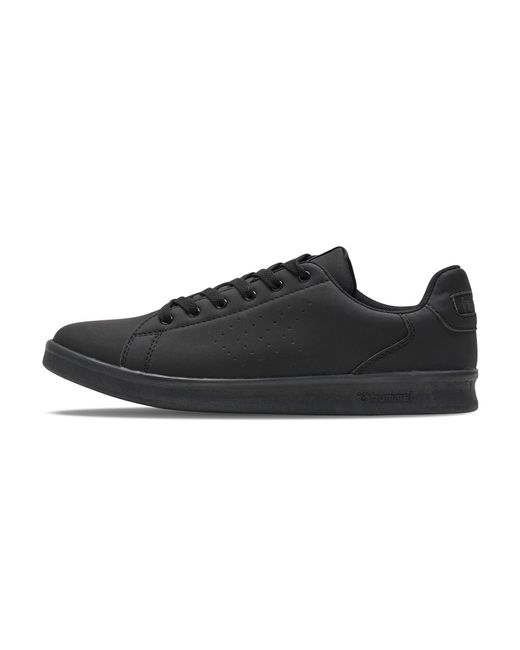 Hummel Sneaker Busan Synth. Erwachsene Atmungsaktiv Leichte Design Black
