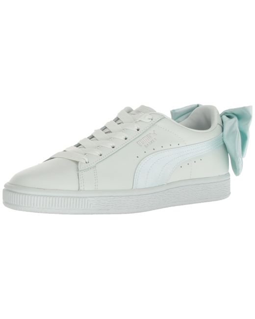 puma basket bow trainers