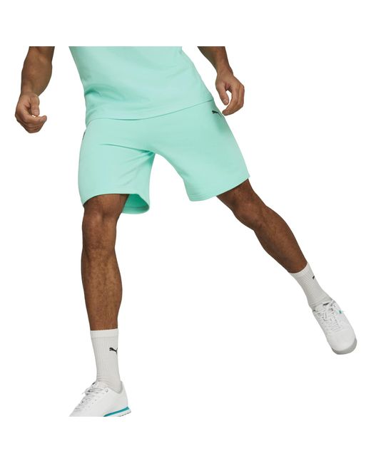 PUMA Green Mercedes Amg Petronas Essentials Shorts for men