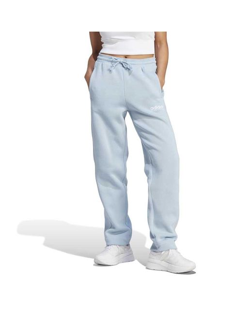 Pantalon Marque Modèle W All SZN G PT Adidas en coloris Blue